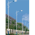Poste de luz de calle con lámpara de brazo único de 8 m